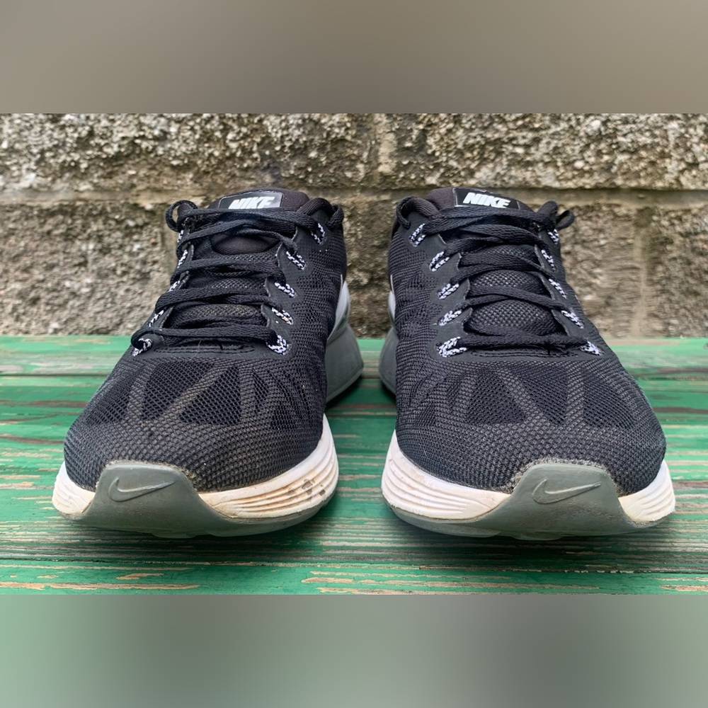 NIKE Womens Sz 8 Shoes Lunarglide 6 Sneaker 654434-001 Dynamic Support Running - Picture 9 of 16